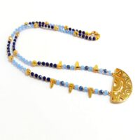 Collar Camariñas baño oro