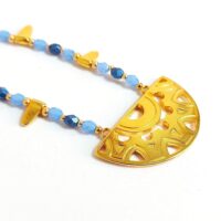 Collar Camariñas baño oro